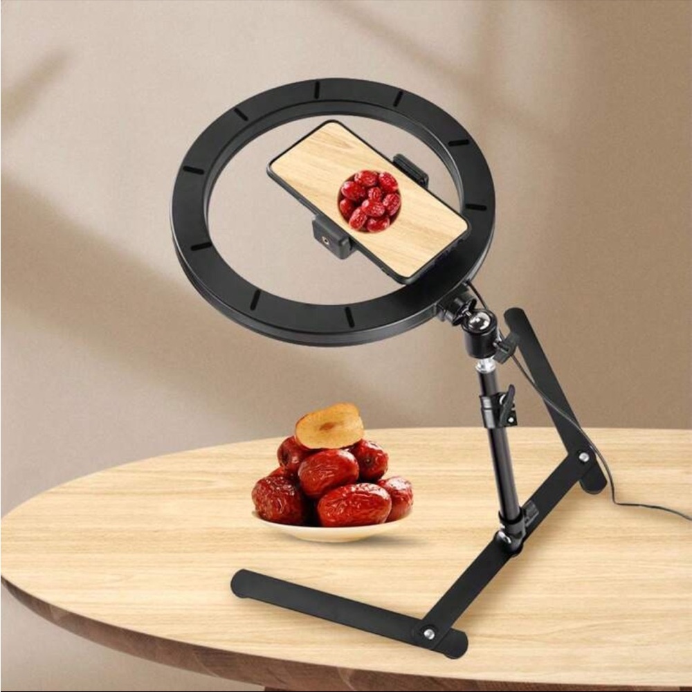 NEW LED Ring Light with Stand and Phone Holder, 10INCH